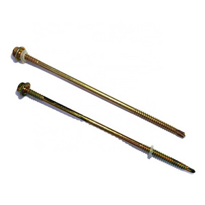 Special long neck hex head flange tapping screw