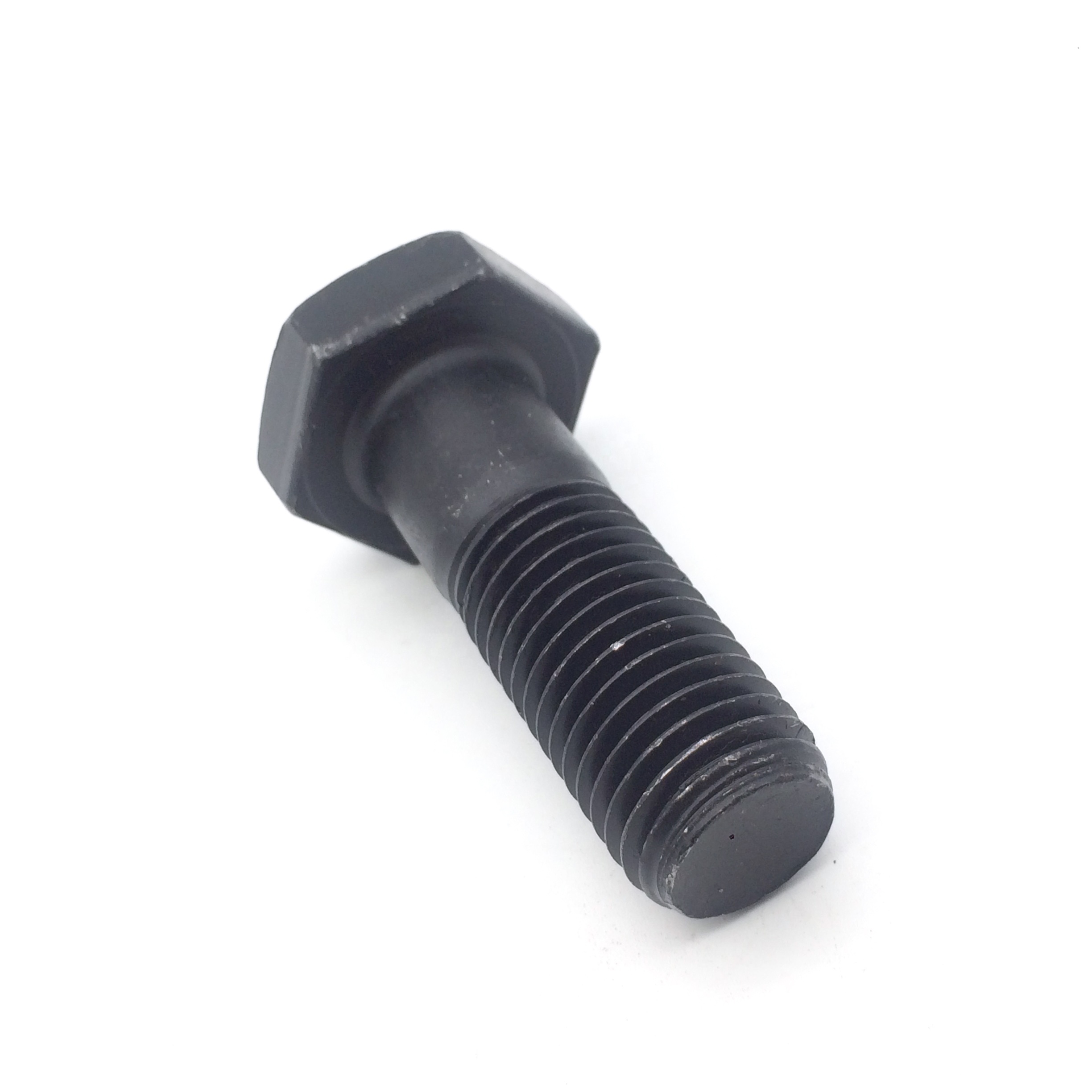 Hebei Handan factory partially threaded half thread hex bolt black Grade 8.8  DIN 931 Hexagon bolts