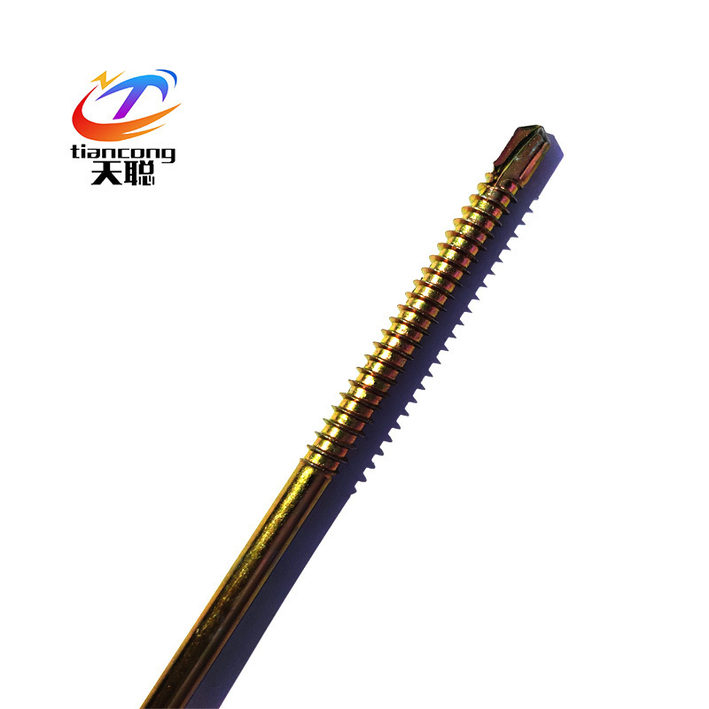 Special long neck hex head flange tapping screw