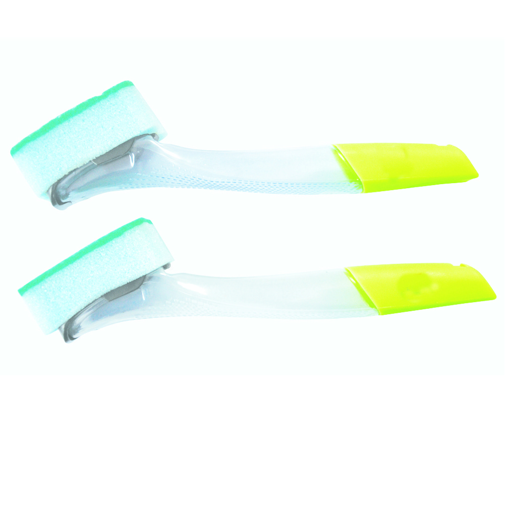 New arrival low price dish washing brush with soap dispenser