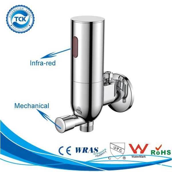 Factory Direct Auto Infrared Sensor Toilet Flush Hot Sale Wall Mounted Urinal Flusher