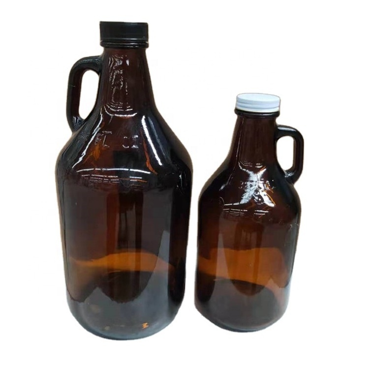 2 Litros 32 oz 64oz Beer Growler Kegerator Vidro De Vidrio Glass 1 Gallon Water Jug