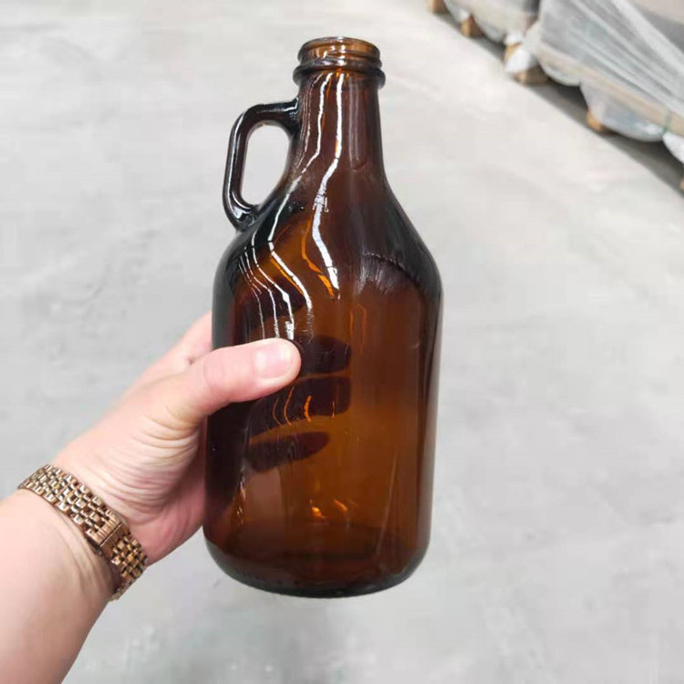 2 Litros 32 oz 64oz Beer Growler Kegerator Vidro De Vidrio Glass 1 Gallon Water Jug