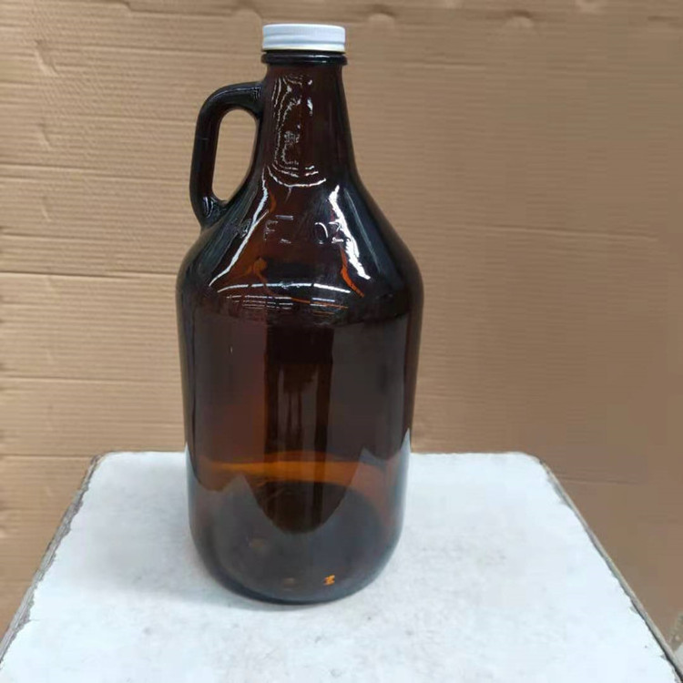 2 Litros 32 oz 64oz Beer Growler Kegerator Vidro De Vidrio Glass 1 Gallon Water Jug