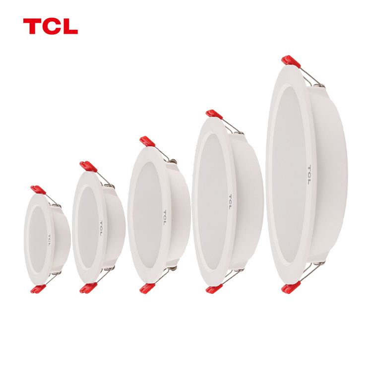 TCL DOB AC220V CRI80 3000K 4000K 6000K led lights led recessed retrofit downlights led down light