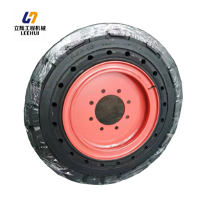 High Quality Bobcats wheel Road Sweeper Rubber Tires 10-16.5 Solid Tyre