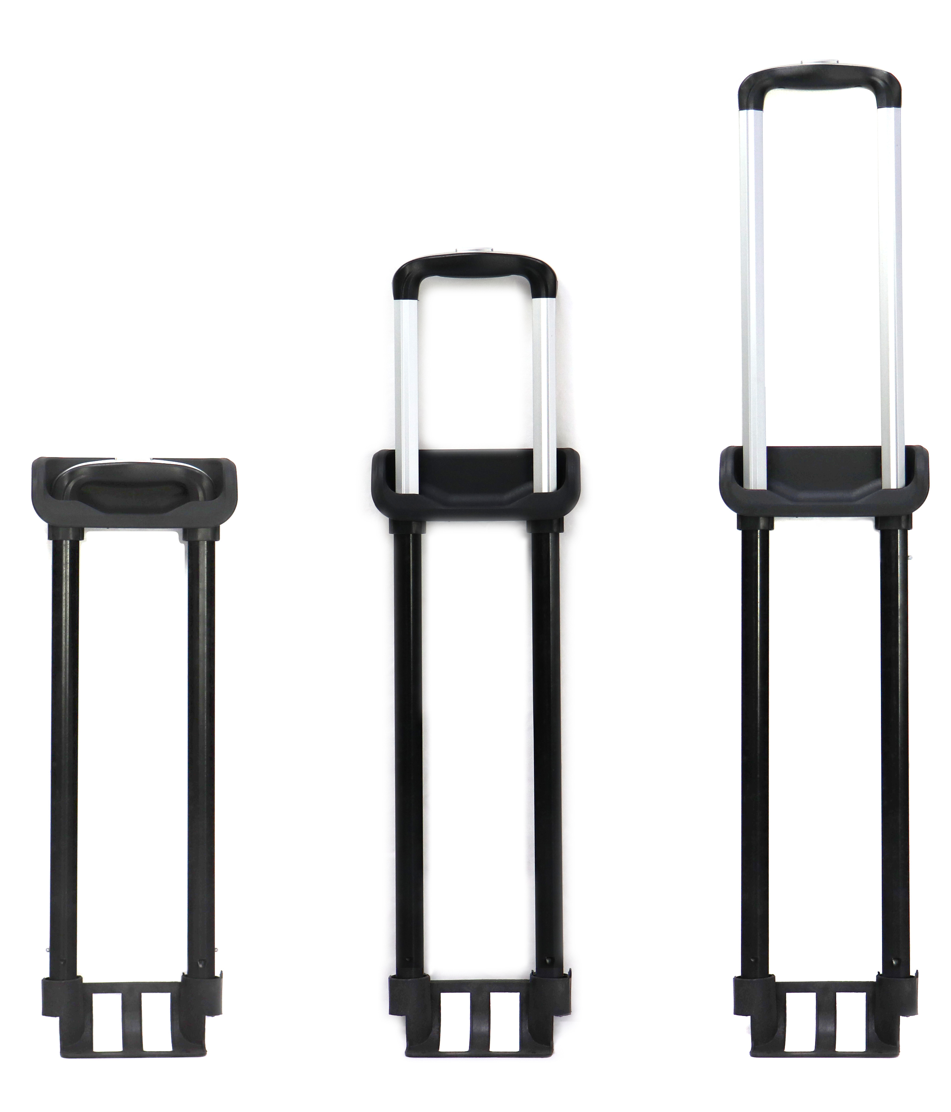 Luggage trolley luggage accessory Aluminum rod Suitcase Accessories Built In Telescopic Aluminum Trolley Handle