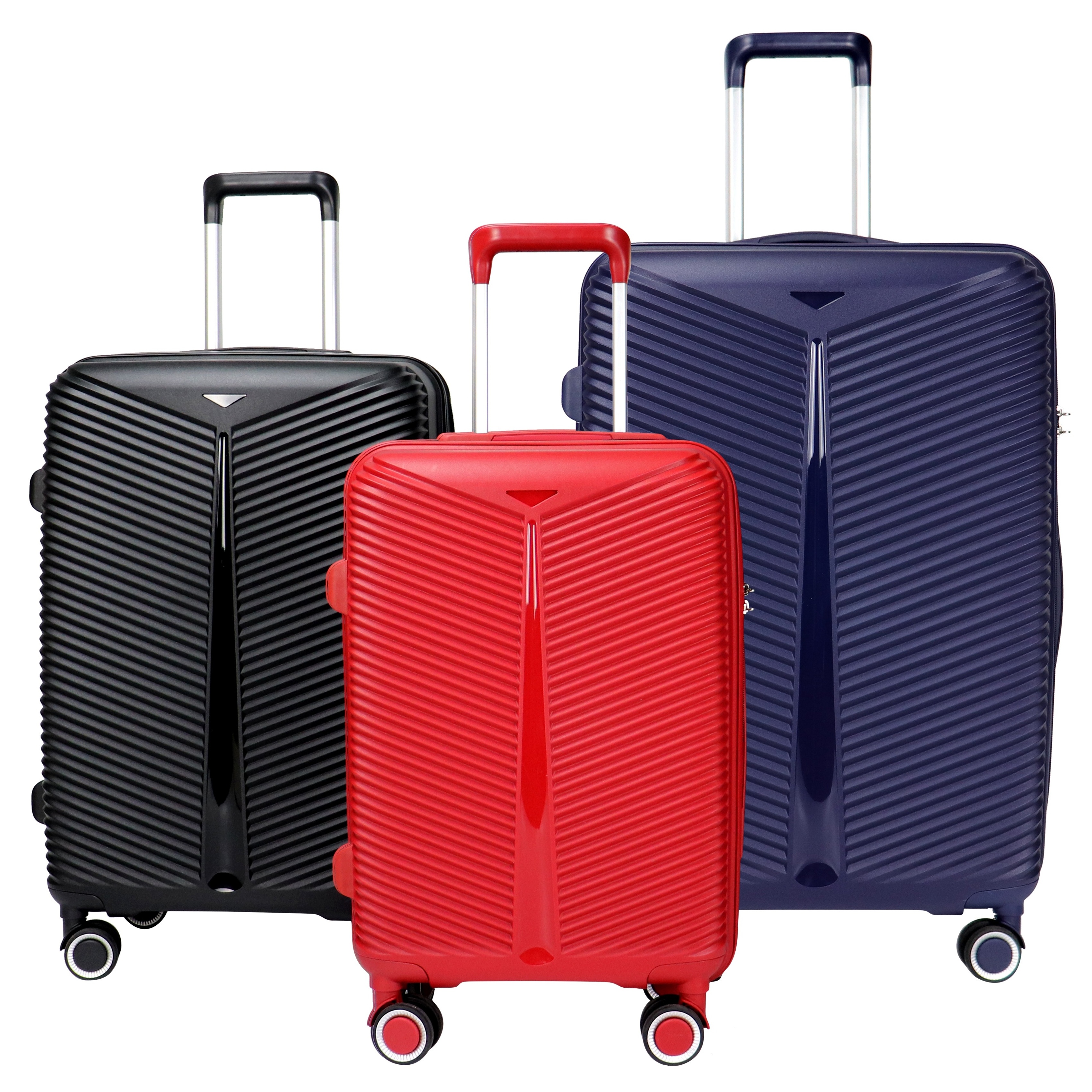 PP Factory price New Model Luggage travel Bag suitcase packaging plastic carry on  suitcase