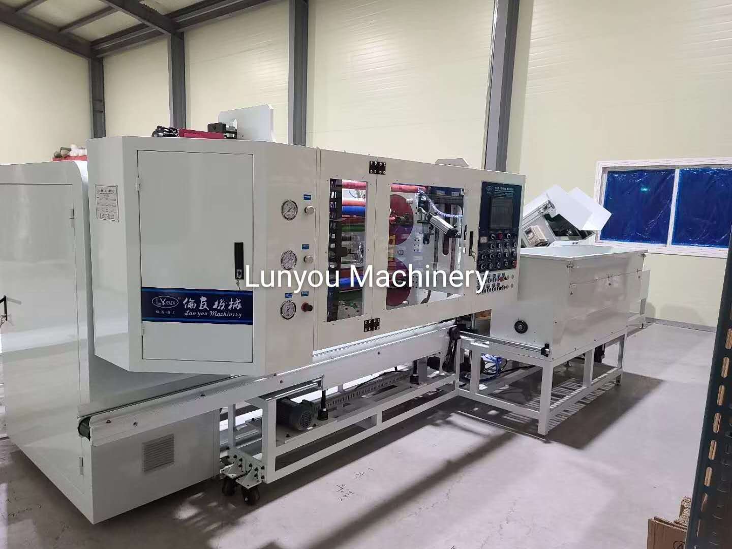 High speed fully automatic adhesive bopp packing tape slitting rewinding machine