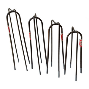 Demandable products Rebar chairs with plastic tipped Wire Spacer for Reinforced Concrete