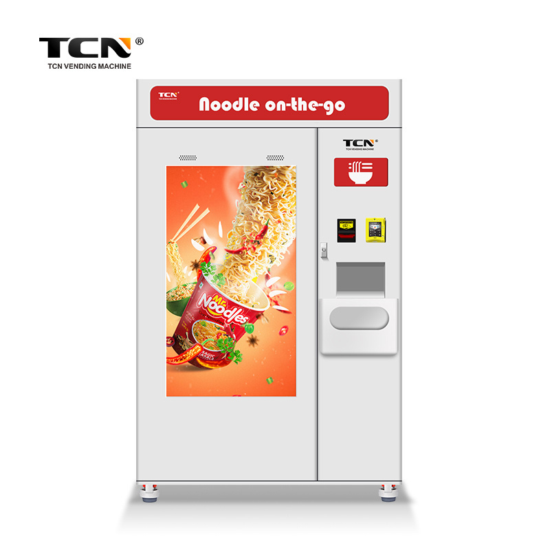 TCN Wholesale Vending Machine Customized Cup Noodle And Ramen Vending Machine With Hot Water