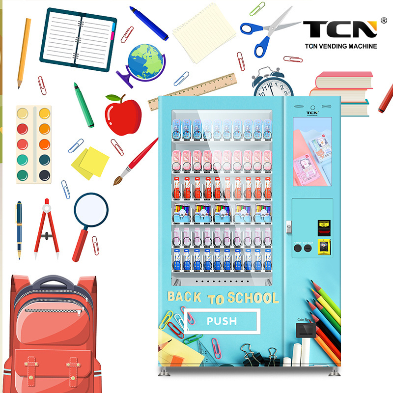 TCN Powerbank vending machine power phone case stationery vending machine for writing materials