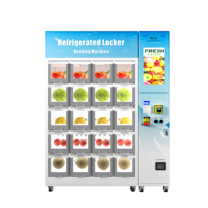 TCN 24/7 Self Service Locker Vending Machine Refrigerated Smart Fridge Vending Machine Fresh Food