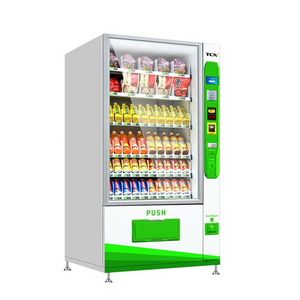 TCN Modern Global Supermarket Self-Service Smart Cheap Cold Drink  Cola Snack Vending Machine