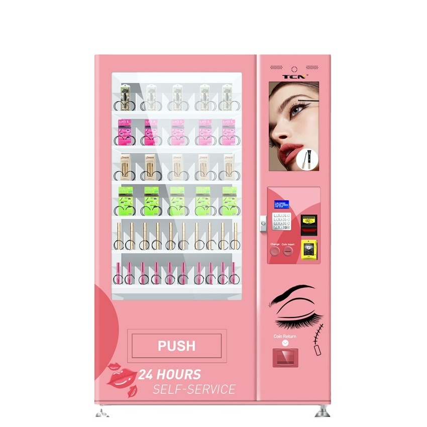 TCN hair lash vending machine eyelash vending beauty products false lashes cosmetics vending machine for false lashes