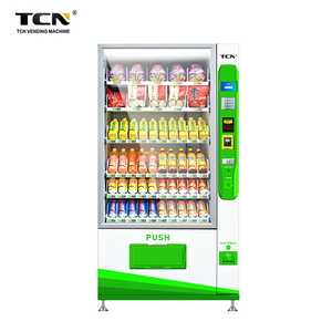 TCN Smart 24 Hours Self-Service Automatic Milk Food Snack Drink Vending Machine With Ce Cb Iso9001