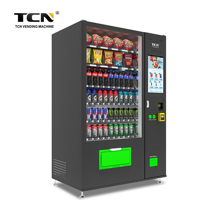 TCN 24 Hours Self-service Store Drinks And Snacks Combo Vending Machine For Food And Drinks Snacks Vending Machine For Sale