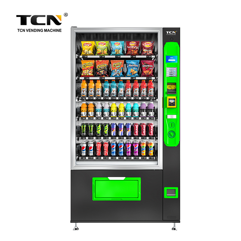 TCN Self Service Ice and Water Vending Machine Soda And Bottle Drink Vending Machines