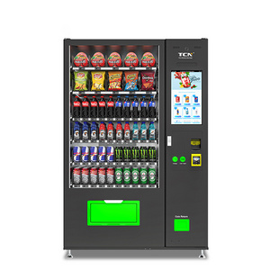 TCN 24 Hours Self-service Store Drinks And Snacks Combo Vending Machine For Food And Drinks Snacks Vending Machine For Sale