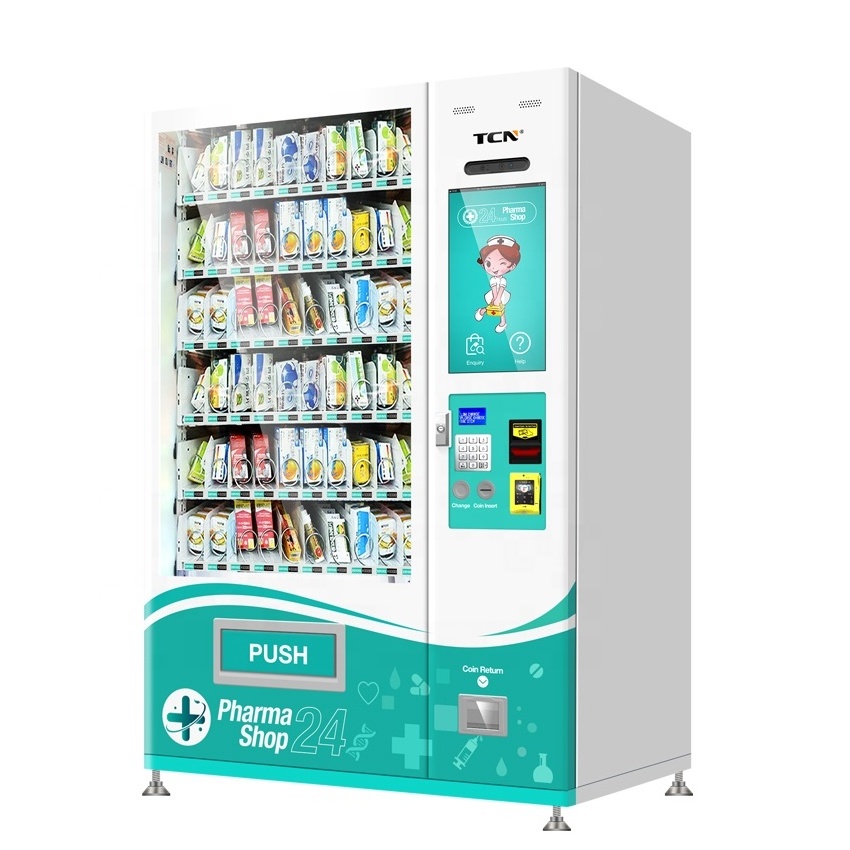 TCN Touch Screen Smart Medicine Medical Drug Pharmacy Vending Machine for pharmacy