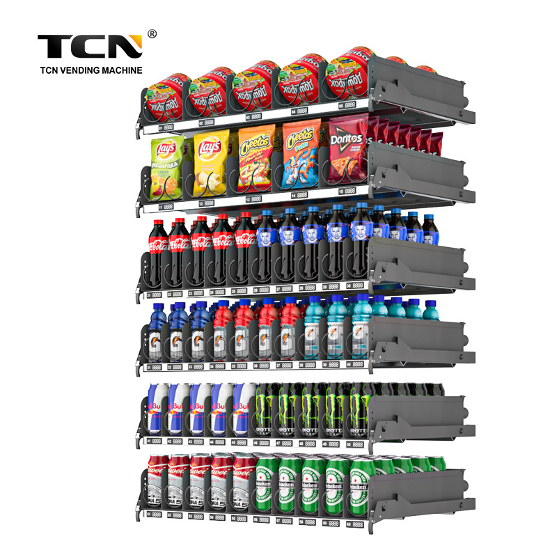 TCN Elevator Vending Machine Egg And Bread Vending Machine For Snack And Drink