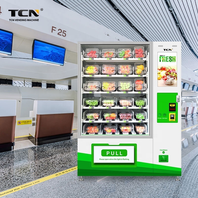 TCN Automatic Vending Machine Elevator Smoothie And Salad Vending Machine Price