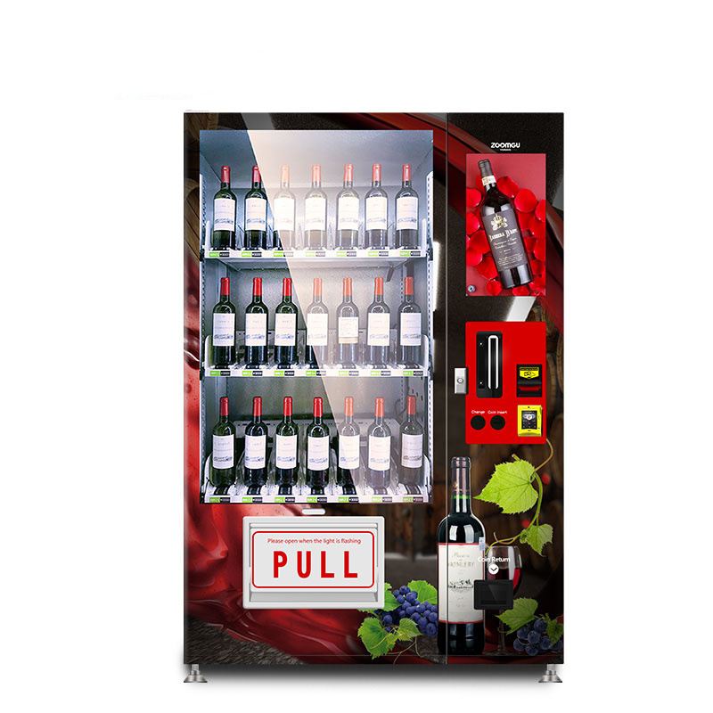 TCN 24 Hours Self-service Champagne And Wine Vending Machine With Age Verification