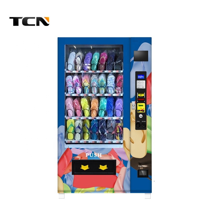 TCN Self-service Smart Cosmetic Vending Machine Lucky Box T-Shirt Shoes Clothes Umbrella Clothing  Vending Machine