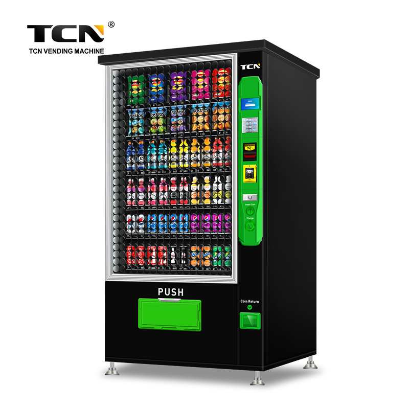 TCN High Tech Vending Machines Sale Cold Drink Vend Waterproof Outdoor Vending Machine