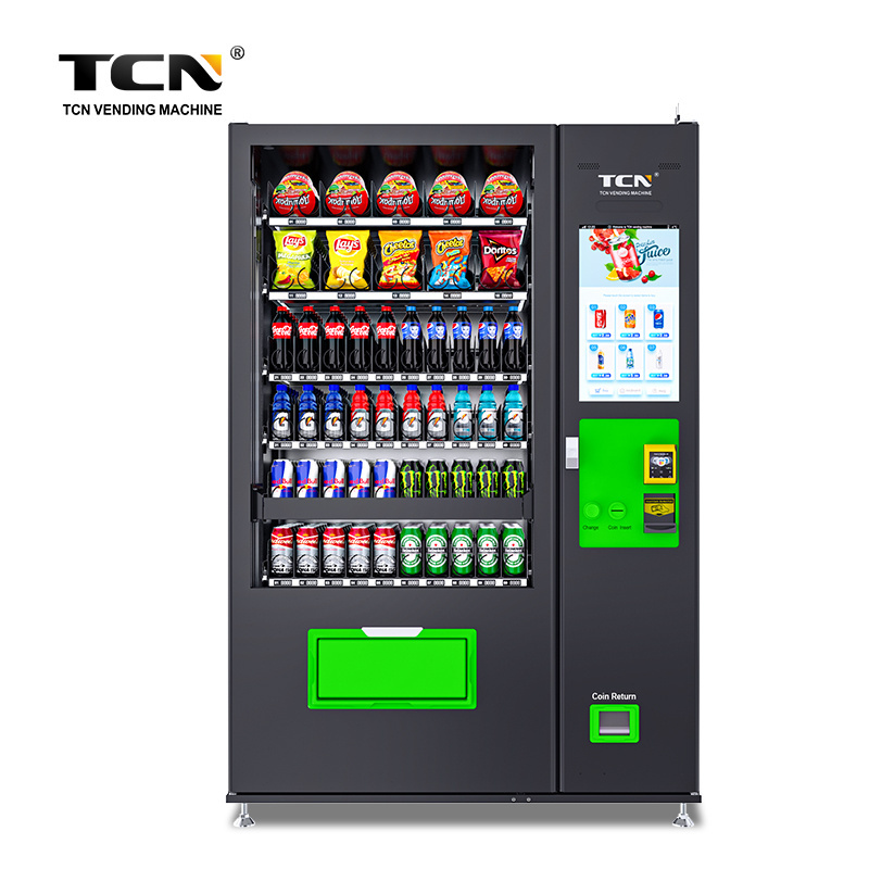 TCN Elevator Vending Machine Egg And Bread Vending Machine For Snack And Drink