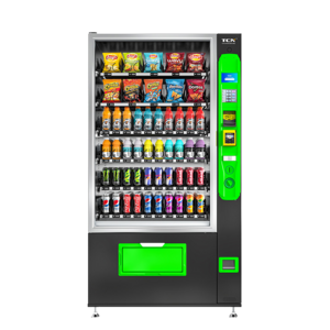 TCN School/Office/Park Maquinas Expendedoras White/Black ISO9001 Snack And Drink  Vending machine