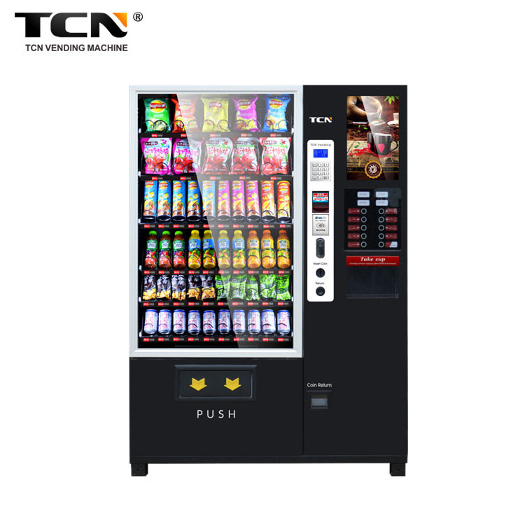 TCN Coffee Bubble Tea Combo Vending Machine Price