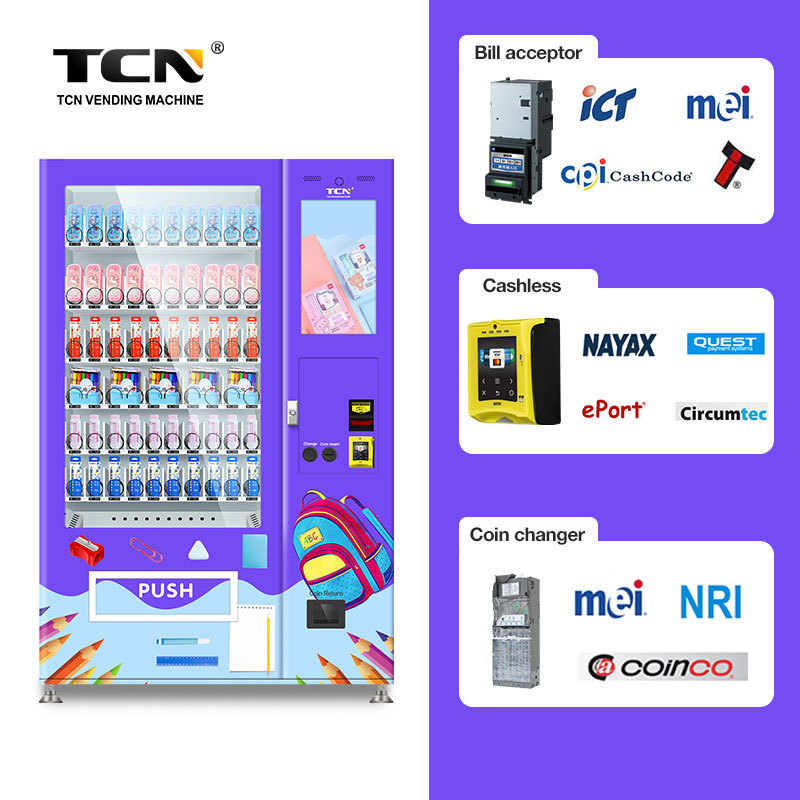 TCN school supply vending machine pen vending machine pencil vending machine