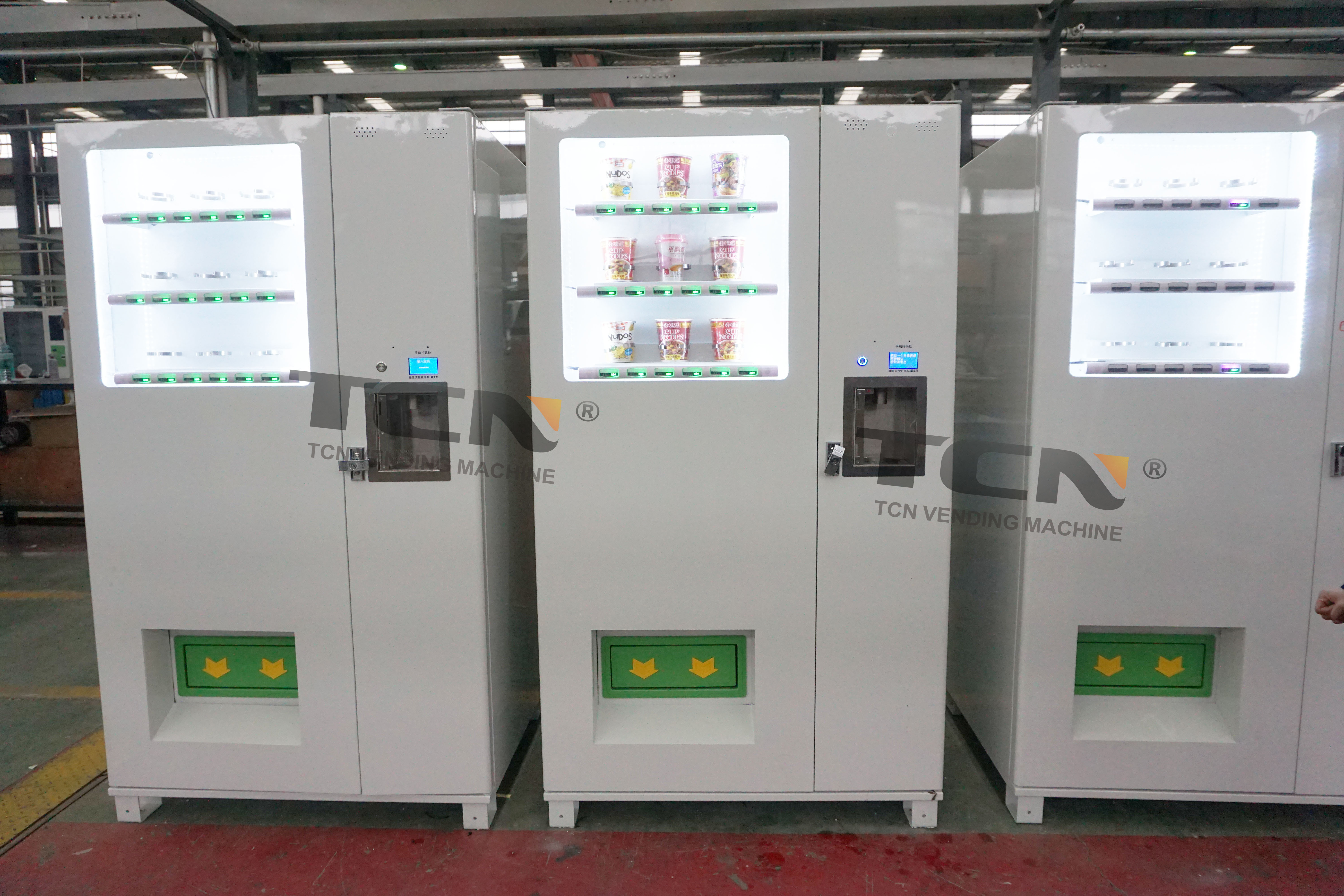 TCN Cup Noodle Vending Machine For Sale