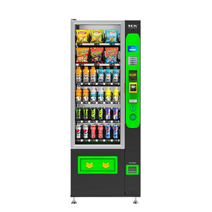 TCN Inexpensive Small Cold Drink Mini Vending Machine 5 Inches Combo Vending Machine For Foods And Drinks