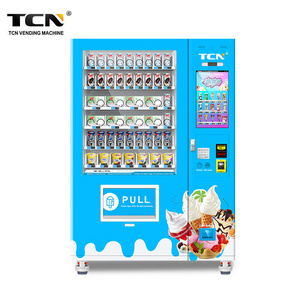 TCN ODM/OEM Convenience Store Frozen Sucker Frozen Food Ice Cream Meat Vending Machine