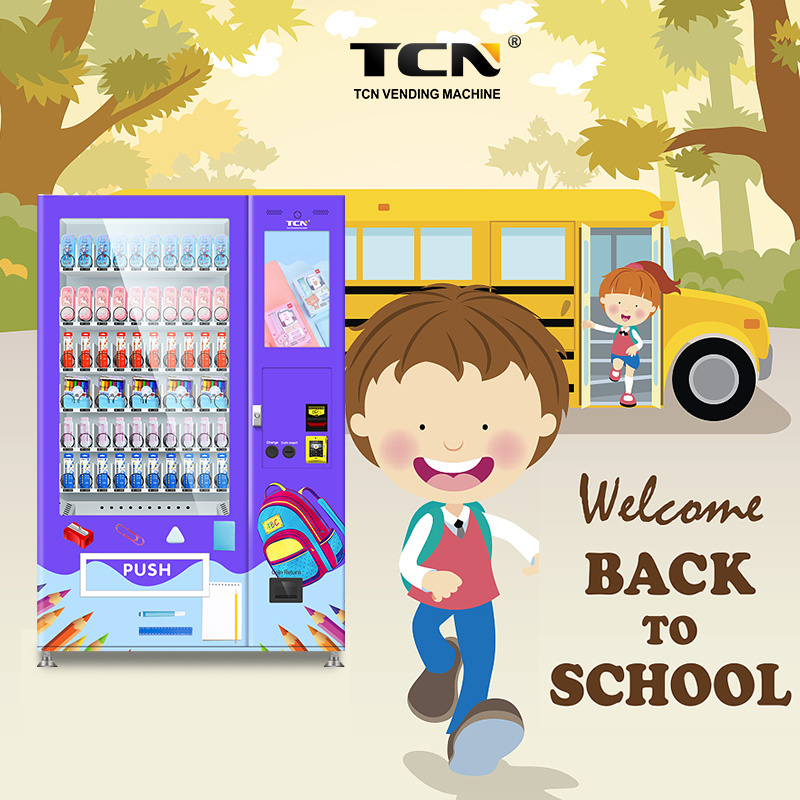 TCN Powerbank vending machine power phone case stationery vending machine for writing materials