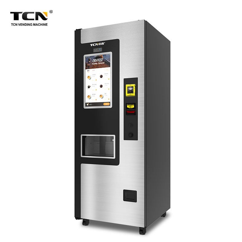 TCN Atm Grinding Coffee Vending Machine Companies Bean To Cup Coffee Vending Machine