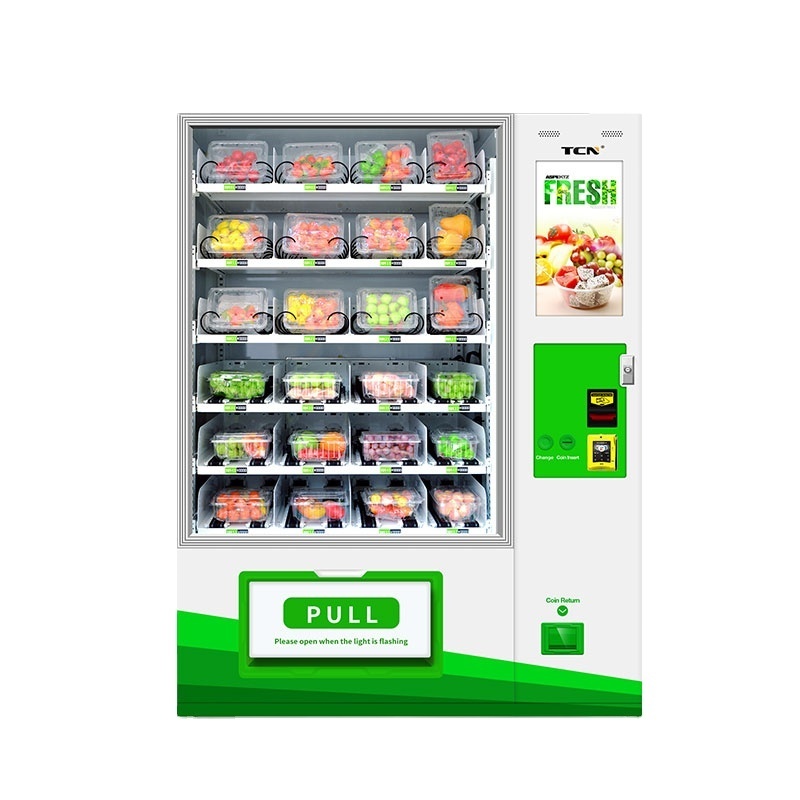 TCN Automatic Vending Machine Elevator Smoothie And Salad Vending Machine Price