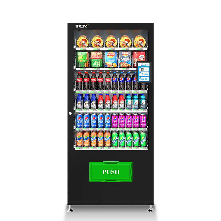 TCN Vending Machine Small Business Machine Ideas Slim Cashless Vending Machine With QR code For Southeast Asia