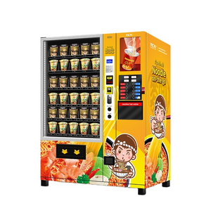 TCN Vending Machine New Style Instant Ramen And Cup Noodle Vending.Machine With Hot Water