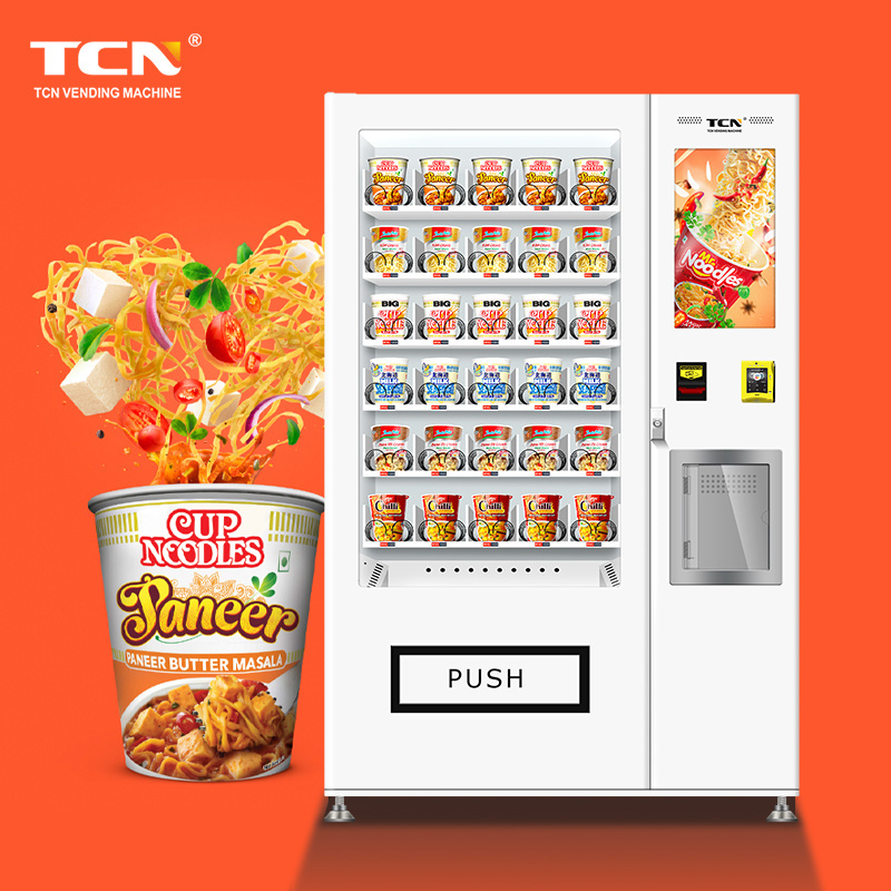 TCN cup noodle vending machine instant ramen pot mini cup noodles vending machine cup noodle vending.machine