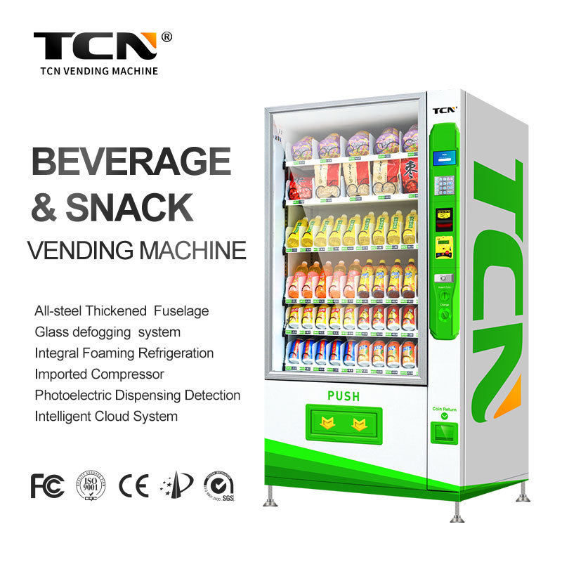 TCN Beverage/Combo/Drinks/Snacks/Pringles Vending Machine