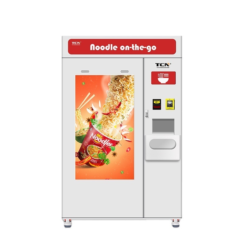 TCN Wholesale Vending Machine Customized Cup Noodle And Ramen Vending Machine With Hot Water