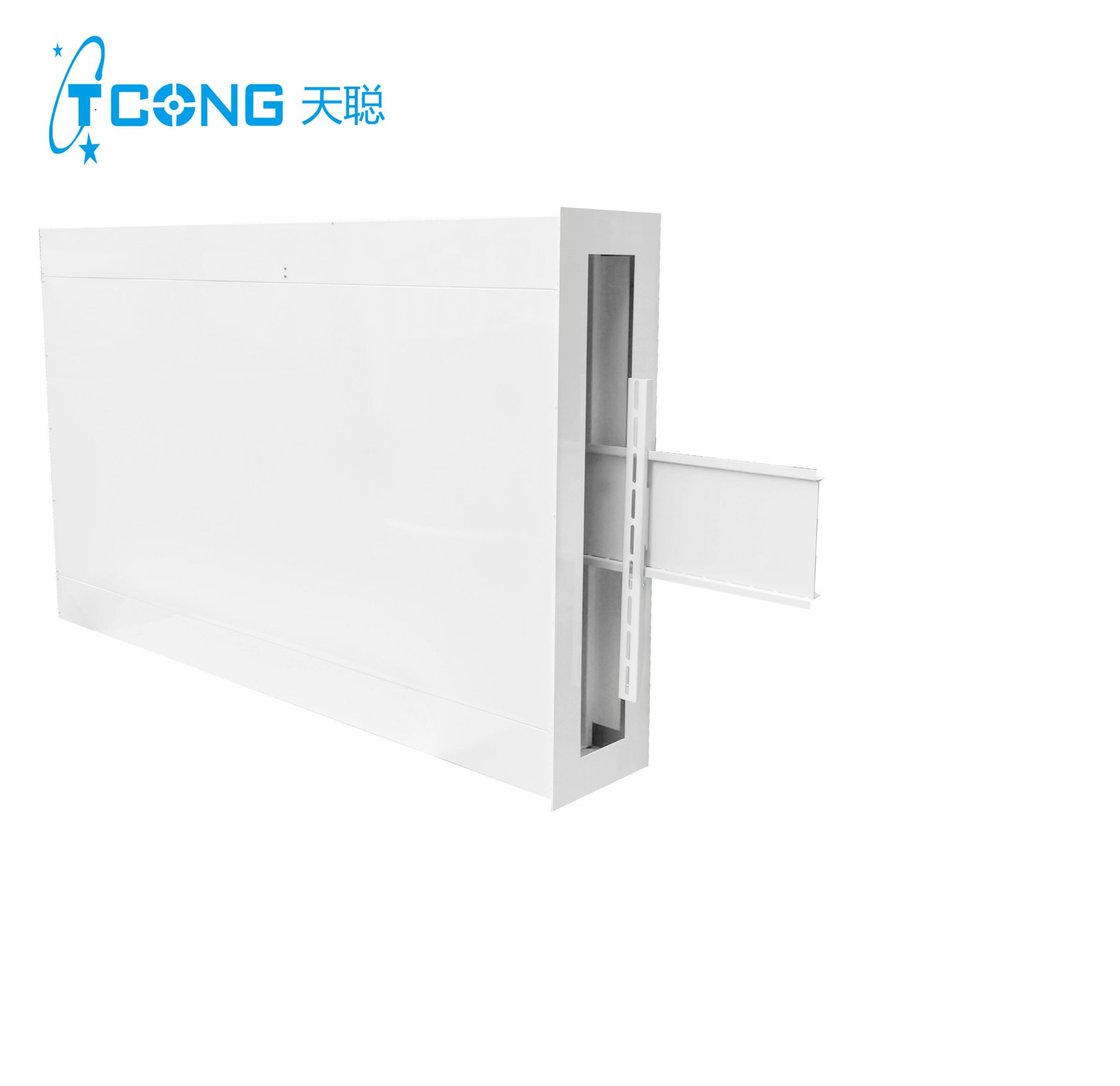 Factory  Retractable  Wall TV  Mount Motorized  Wall Mounted TV Lift Horizontal Sliding TV Bracket