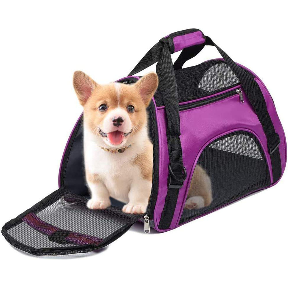 Low Price Hot Selling Airline Approved Pet Carrier Bag Portable Dog Cat Puppy Transport Travel Bags