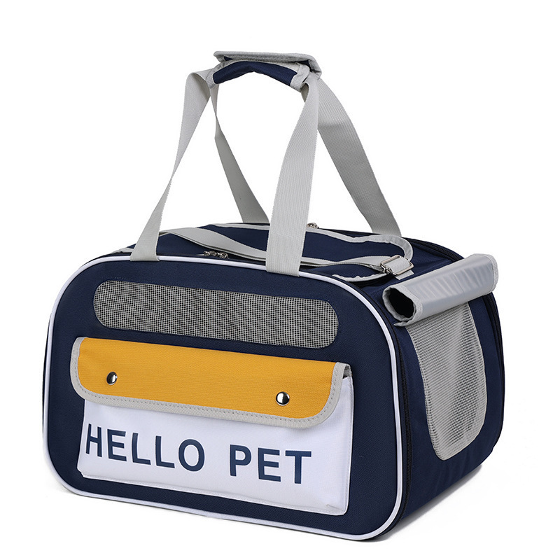 Professional Pet Accessories Portable Folding Cat Puppy Tote Bag Collapsible Breathable Pet Travel Sling Carrier Bags