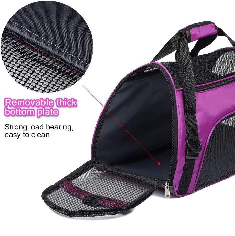 Low Price Hot Selling Airline Approved Pet Carrier Bag Portable Dog Cat Puppy Transport Travel Bags