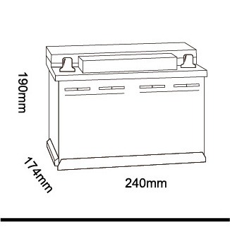 Super Power 55565Mf 43Ah Din Wholesale Car Battery For Heavy Trucks