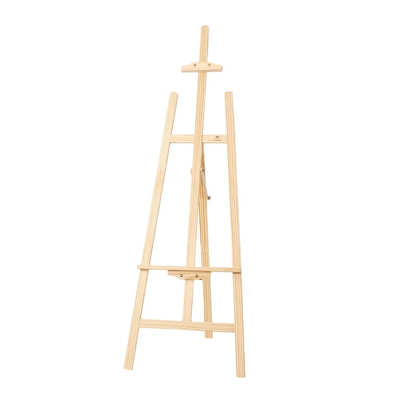 5ft 1500mm Wooden Pine Tripod Studio Canvas Easel Art Stand HJ-2H